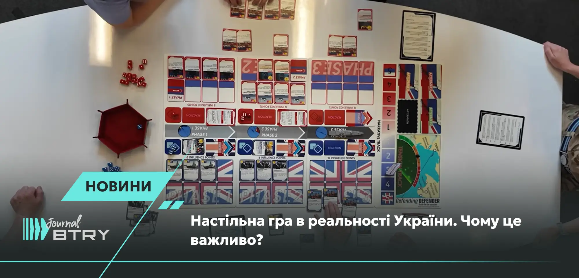 Настольная игра в реальности Украины. Почему это важно?