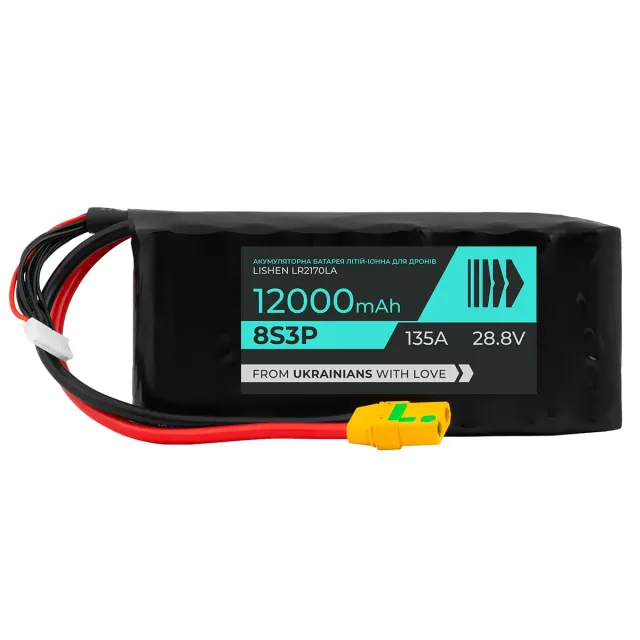 Battery for interceptor BTRY 8s3p Lishen (LR2170LA)