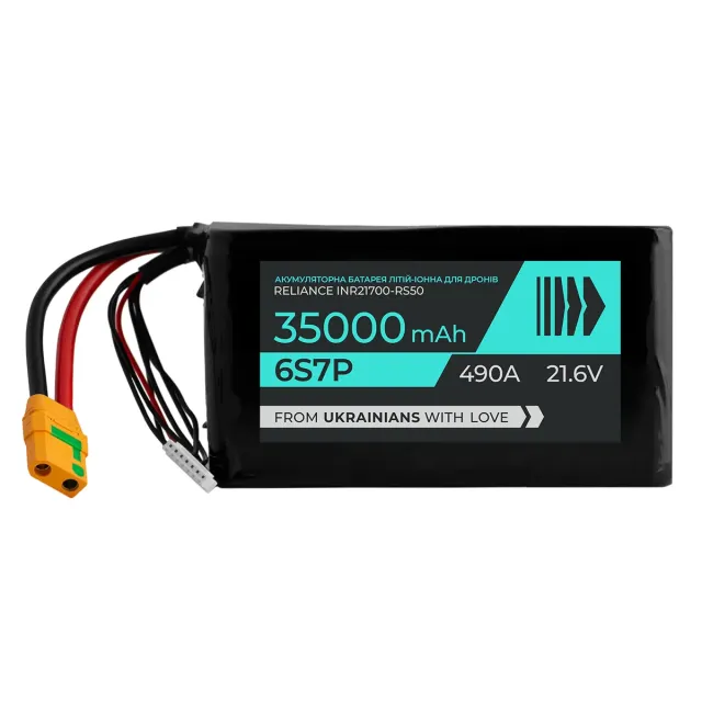 Battery for UAV/Aircrafts BTRY 6s7p Reliance (INR21700-RS50)