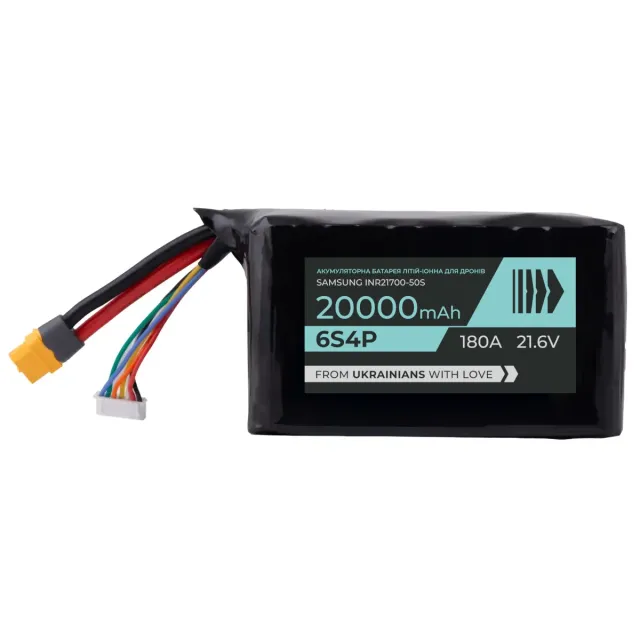 Battery for UAV/Aircrafts BTRY 6s4p Samsung (INR21700-50S)