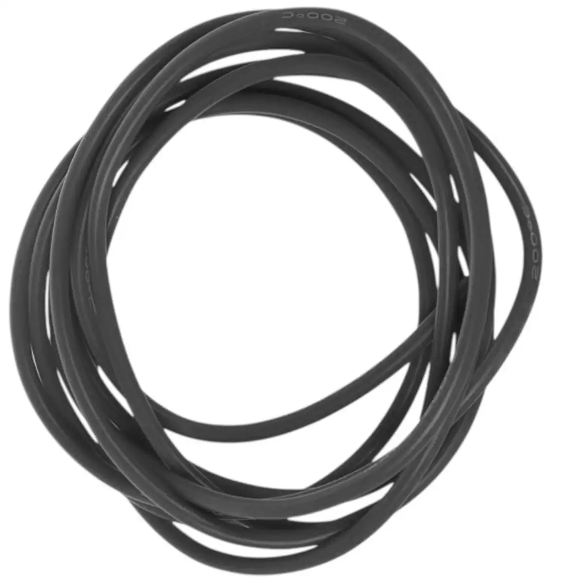 Силіконовий дріт QJ 12 AWG (чорний)